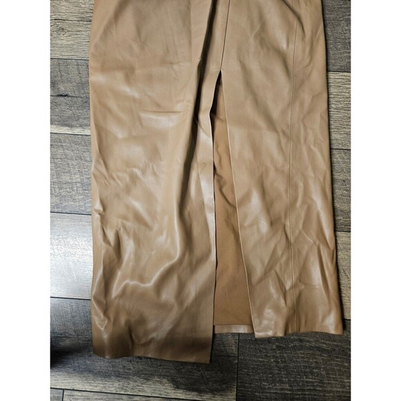 LaMarque Eileen Faux Leather Knot Midi Skirt Small - Picture 8 of 12